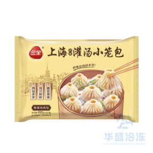 Sanquan Shanghai Xiaolongbao 450g 1 pack/18 pieces 三全上海小笼包450g 1包/18个
