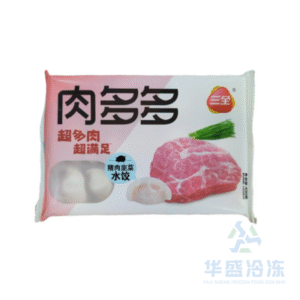 Sanquan Rouduoduo Pork and Chive Dumplings 400g 三全肉多多猪肉韭菜水饺400g