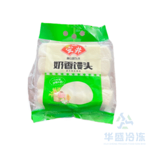Ann jing Milk Flavored Steamed Buns 1000g 1 pack/45 pieces 安井奶香馒头1000g1包/45个