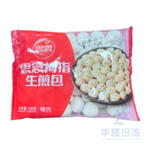 Missing Thumb Pork Pan-fried Buns 500G 思念拇指猪肉生煎包500G