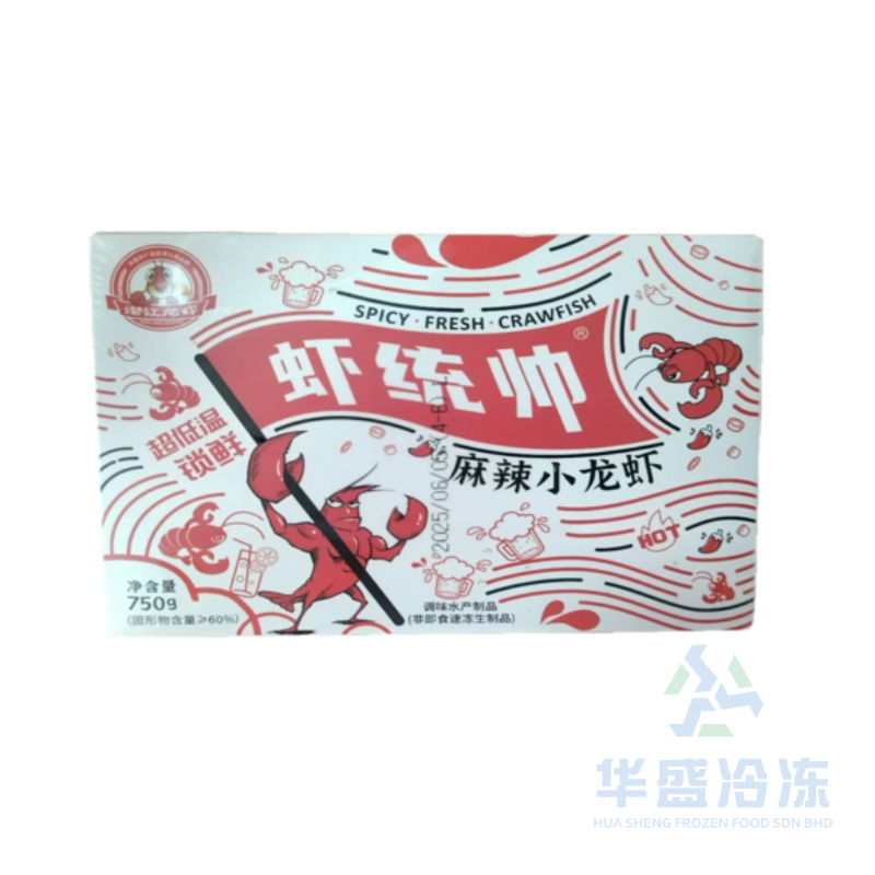 Shrimp Commander Spicy Crayfish 750g 虾统帅麻辣小龙虾750g
